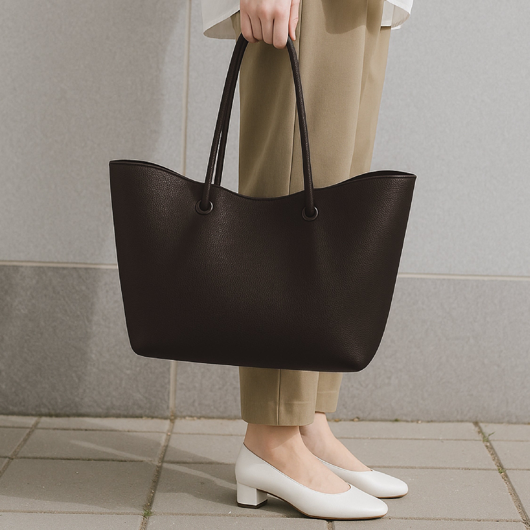 Knot Tote - Chocolate