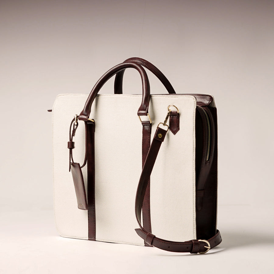 Briefcase Bag - Dark Brown