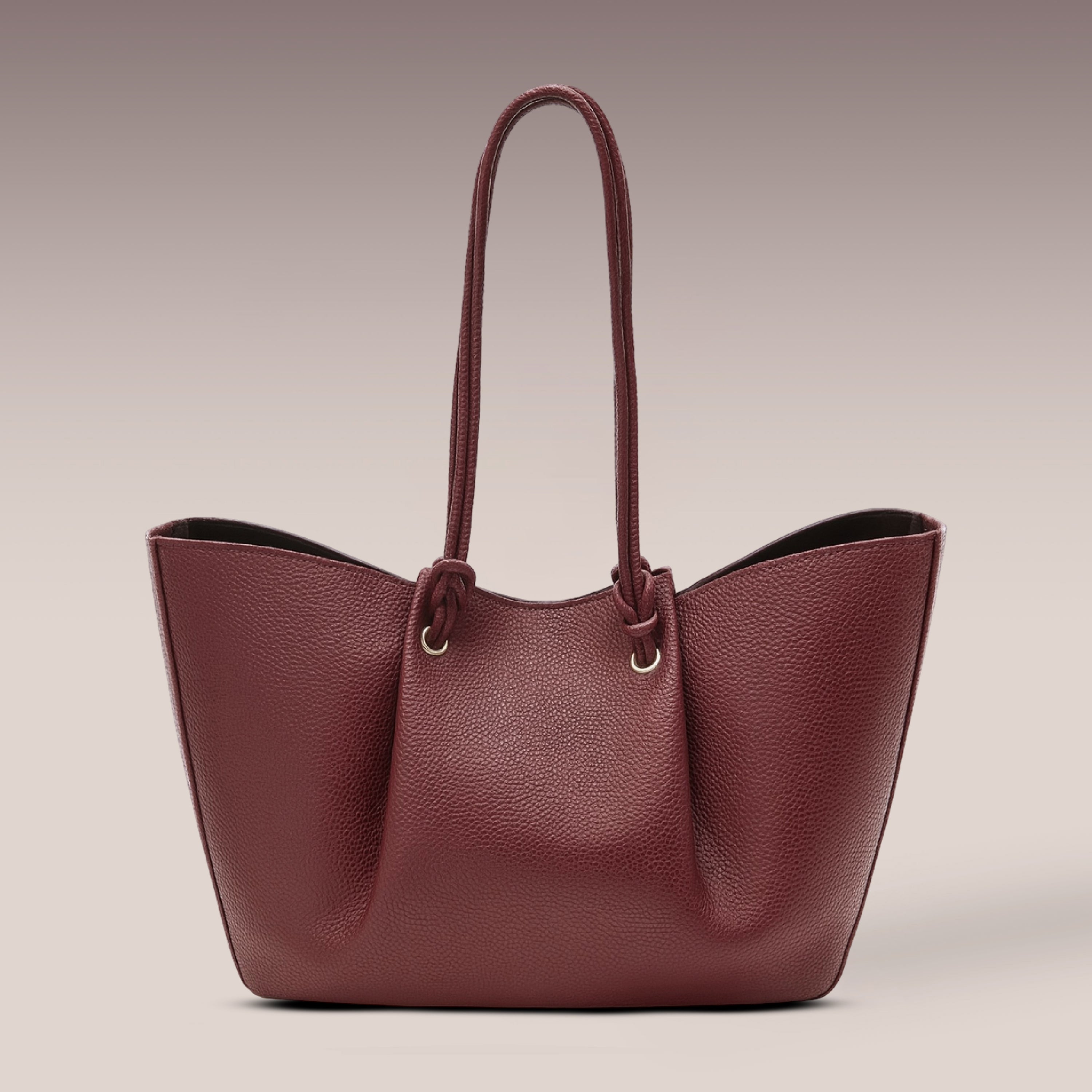 Knot Tote - Maroon | Sorella