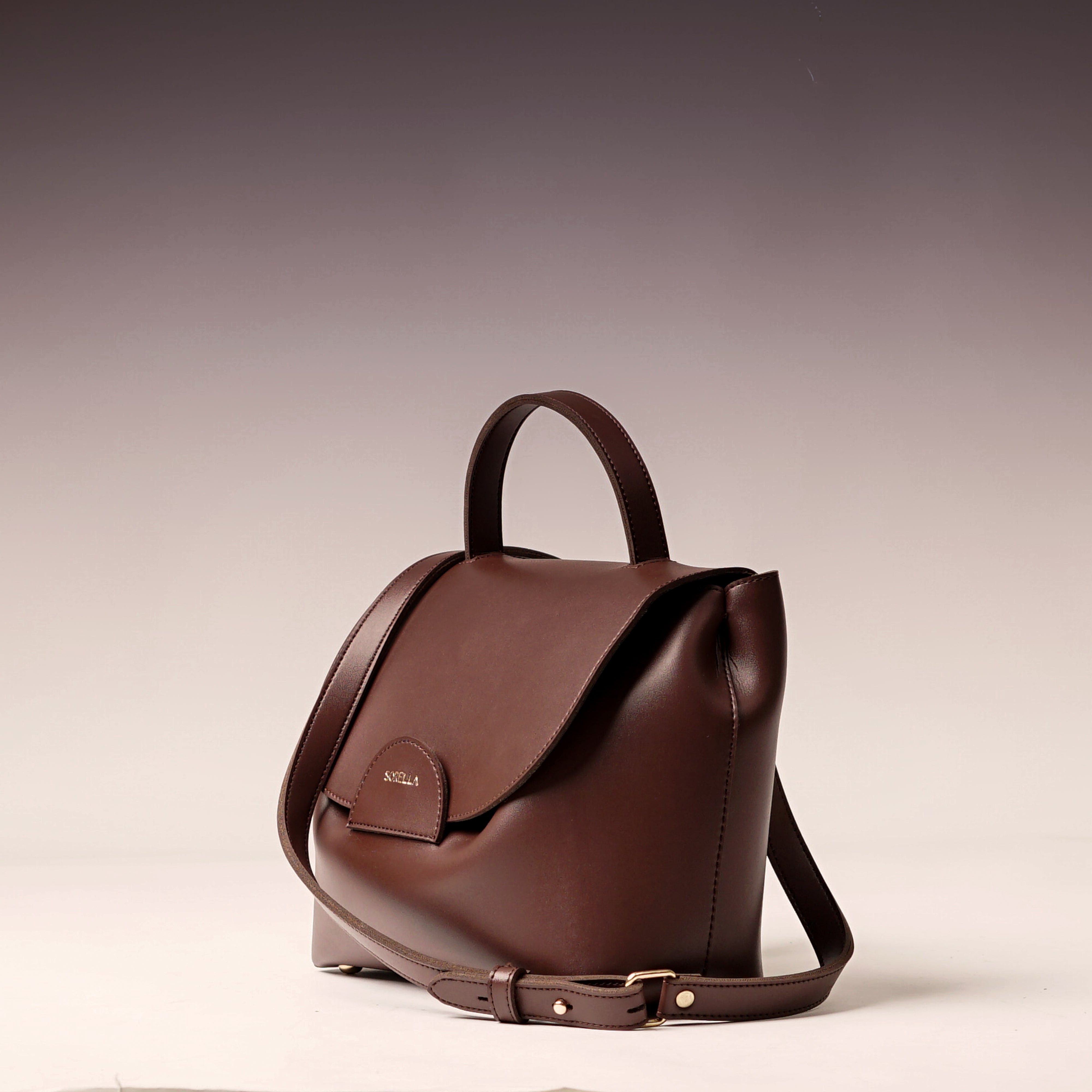 Moon Shoulder - Dark Brown