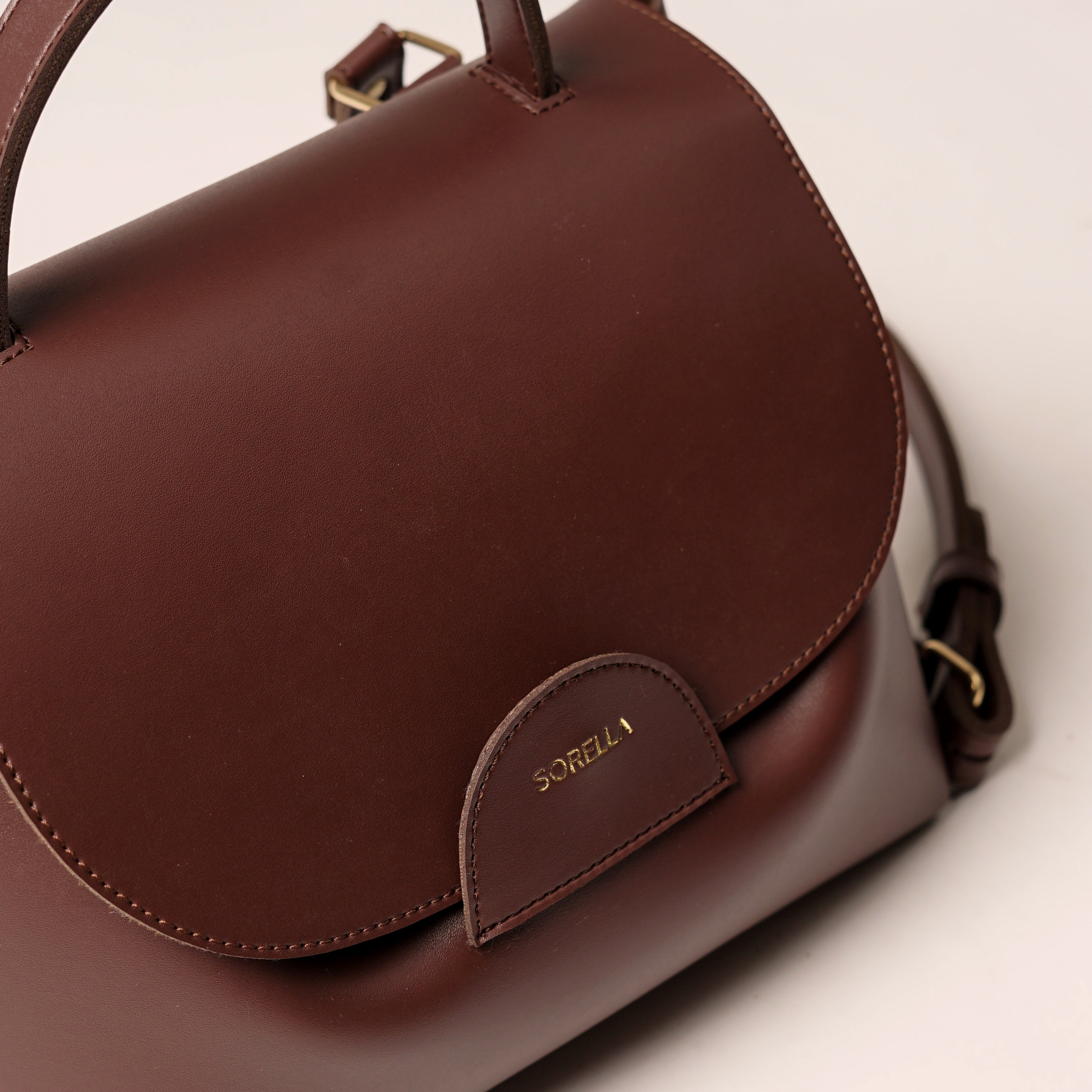 Moon Shoulder - Dark Brown