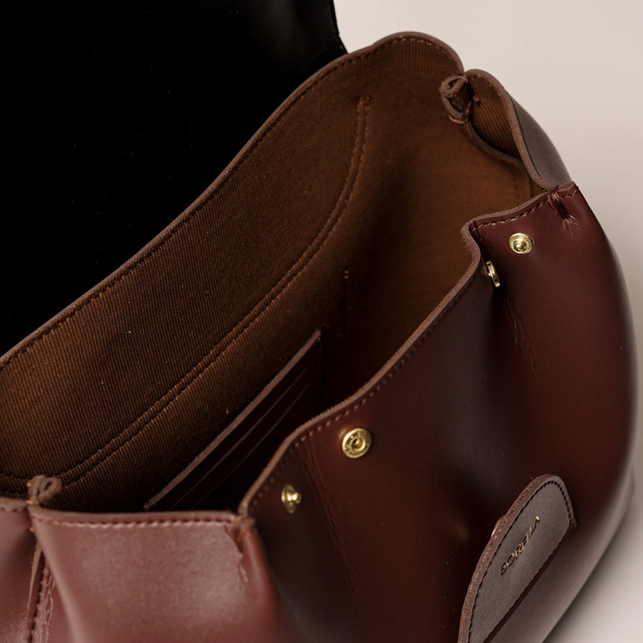 Moon Shoulder - Dark Brown